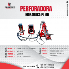 Perforadora FL-60 Extrae muestras de 27 mm